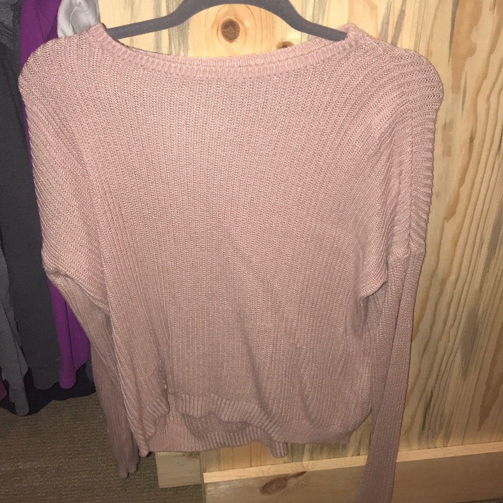 brandy melville blush sweater